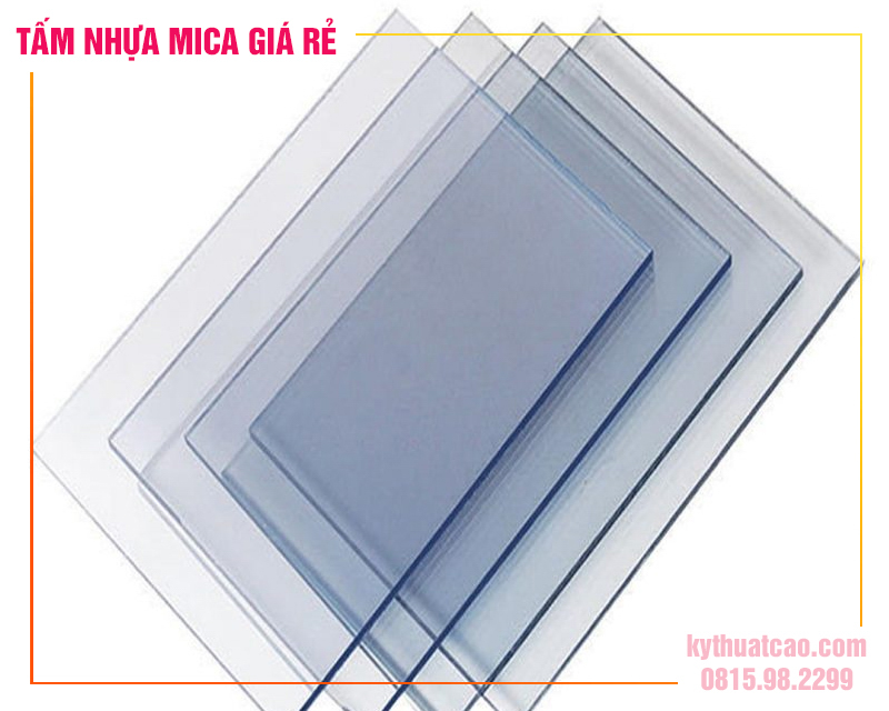 Tấm nhựa mica giá rẻ