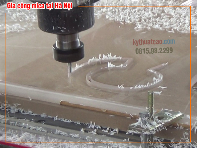 Gia công mica theo yêu cầu Hà Nội
