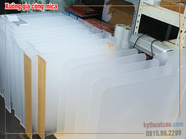 Xưởng gia công mica