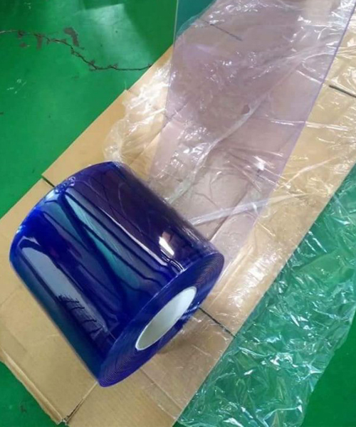 Màng nhựa PVC màu xanh