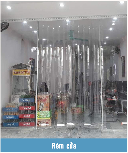 Màng nhựa PVC trong dẻo ứng dụng