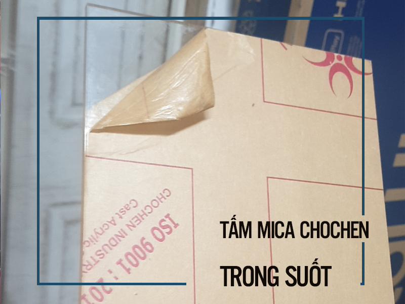 Mica màu trong suốt - Mua tấm mica ở đâu