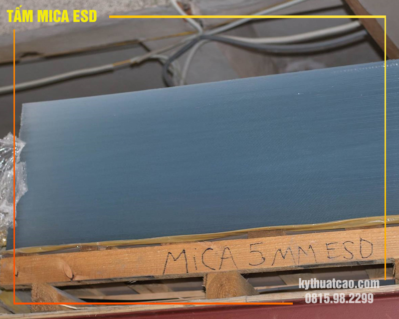 Tấm mica esd