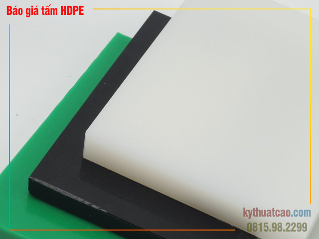 Báo giá tấm nhựa HDPE