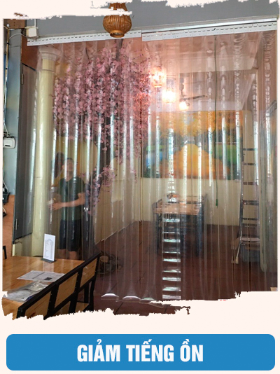 Cuộn màng rèm pvc trong mềm