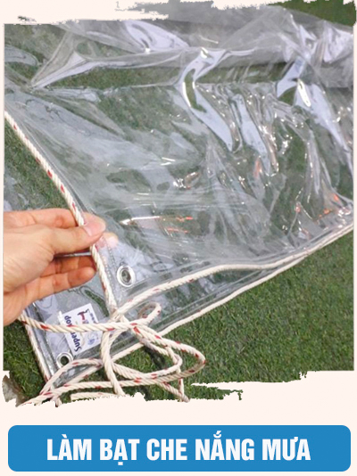 Cuộn màng rèm pvc trong mềm