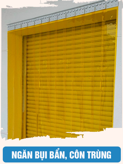 Cuộn màng rèm pvc trong mềm
