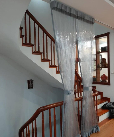 Cuộn màng rèm pvc trong mềm thi công