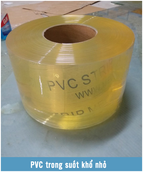 Cuộn nhựa PVC trong suốt