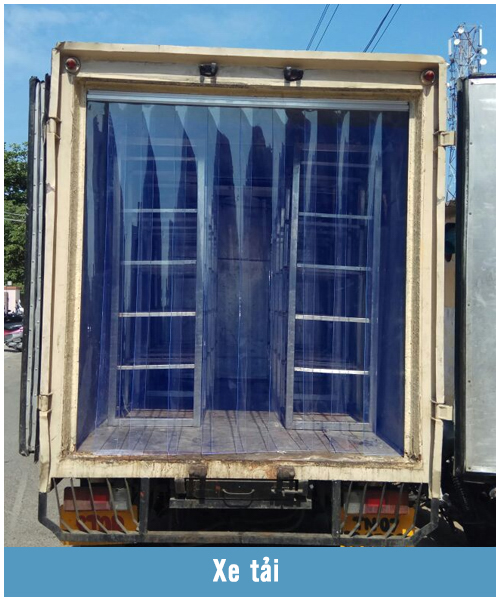 Rèm nhựa PVC xe tải