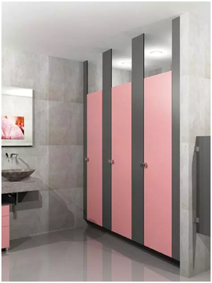 Tấm nhựa Compact HPL làm vách ngăn nhà vệ sinh