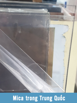 Tấm nhựa mica Acrylic trong suốt