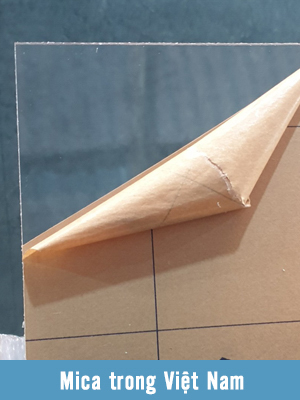 Tấm nhựa mica Acrylic trong suốt