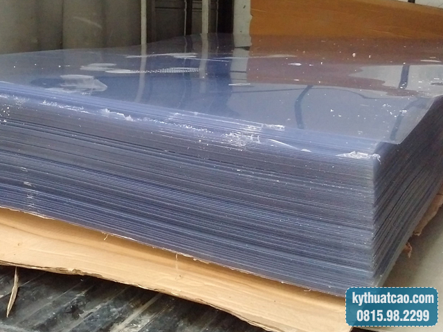 Tấm nhựa PVC trong suốt cứng