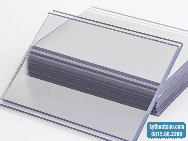 Tấm nhựa PVC trong suốt cứng